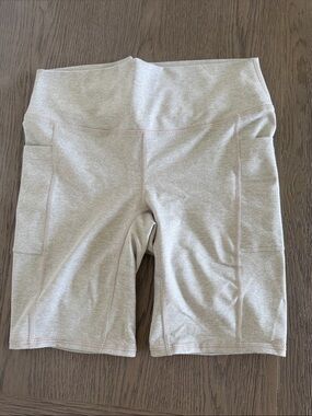 NWOT Women's Maternity Bike Shorts in Gray
